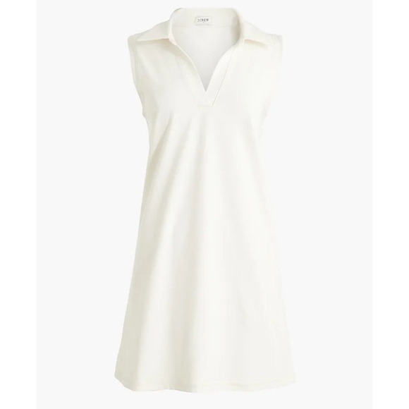 J Crew Polo Active Sleeveless Stretchy Pull On Mini Dress US Womens XXL Plus New - Picture 2 of 7